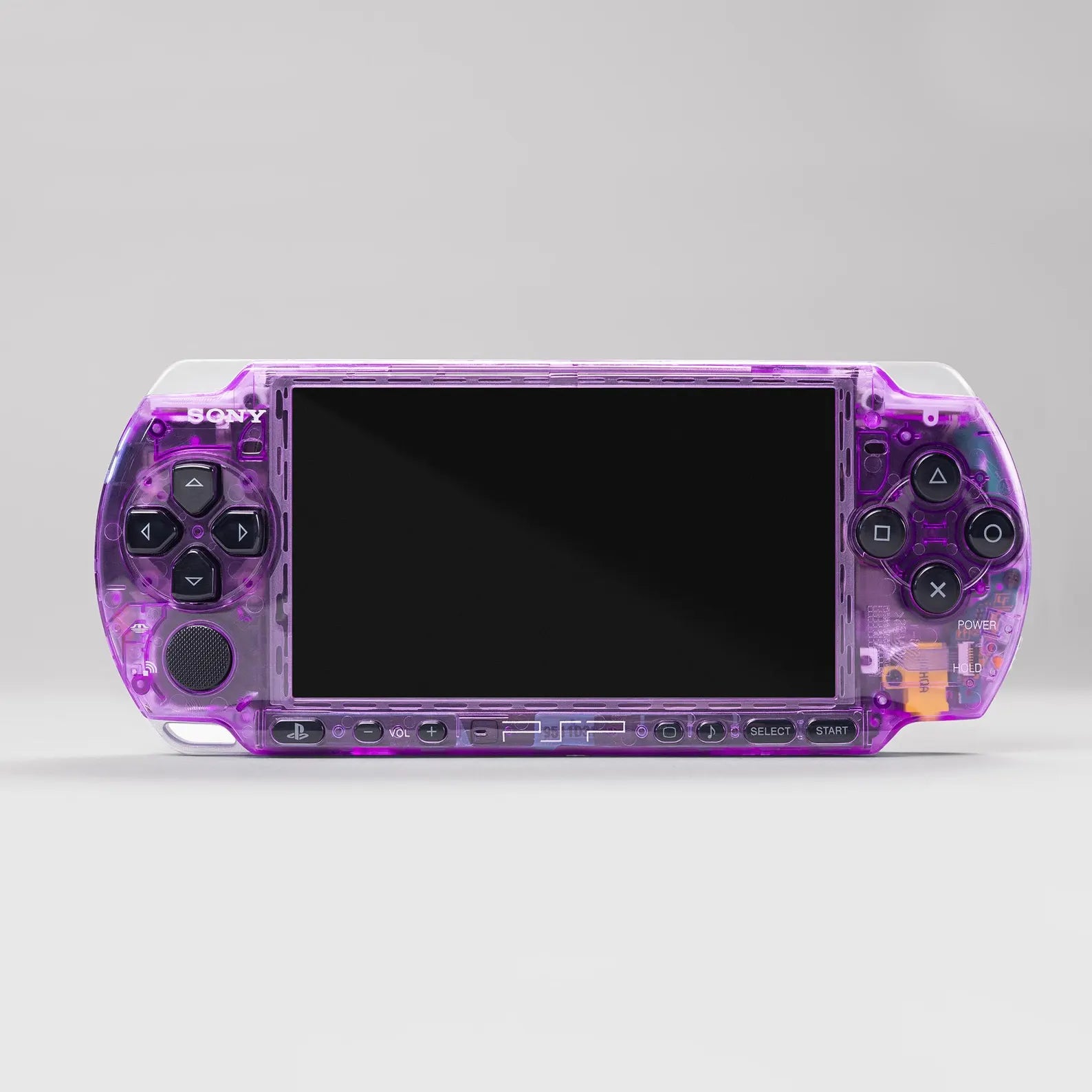 PSP 3000 Portable Purple Myst Housing Bundle