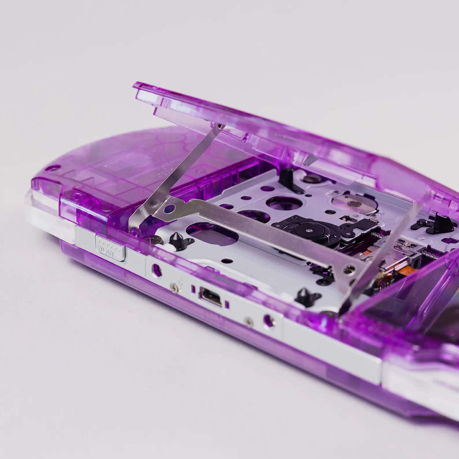 PSP 3000 Portable Purple Myst Housing Bundle