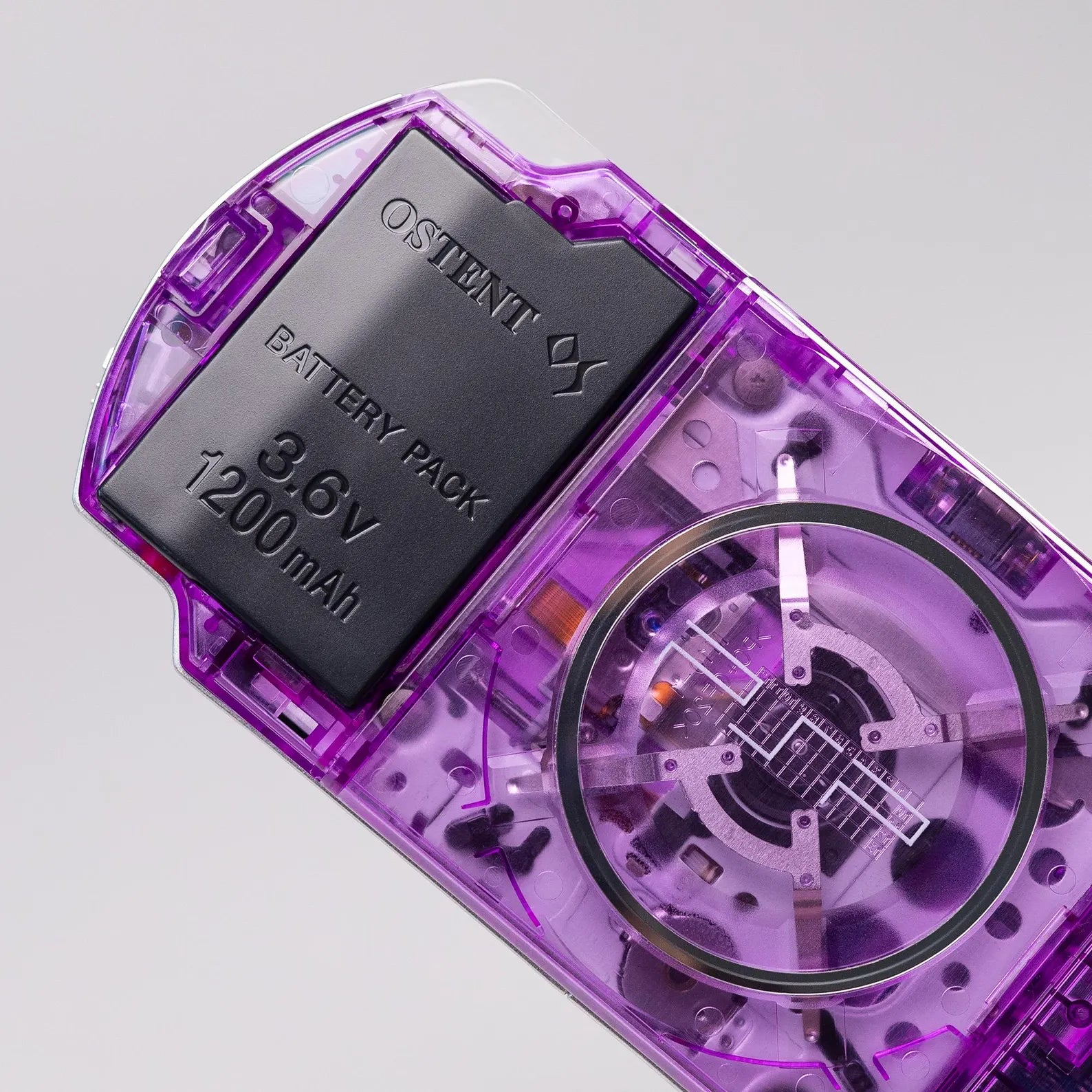 PSP 3000 Portable Purple Myst Housing Bundle